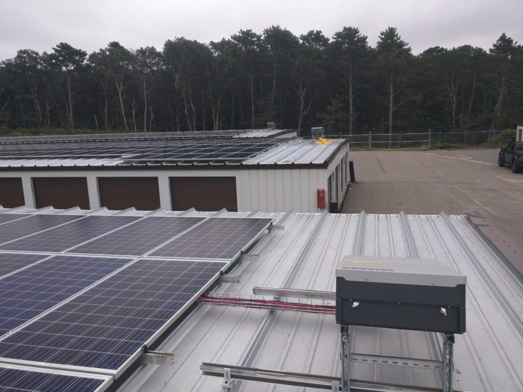 Commercial Solar Panels and Inverter
