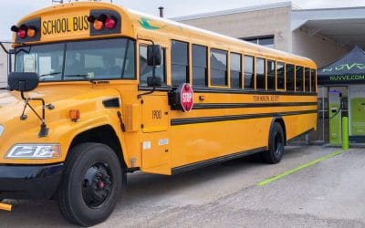 Electric school bus paying bills, DOE loves Perovskites, & more! #38