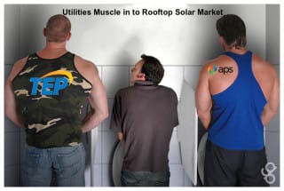 If You Can’t Beat ‘Em, Own ‘Em—Utilities Muscle in to Rooftop Solar Market