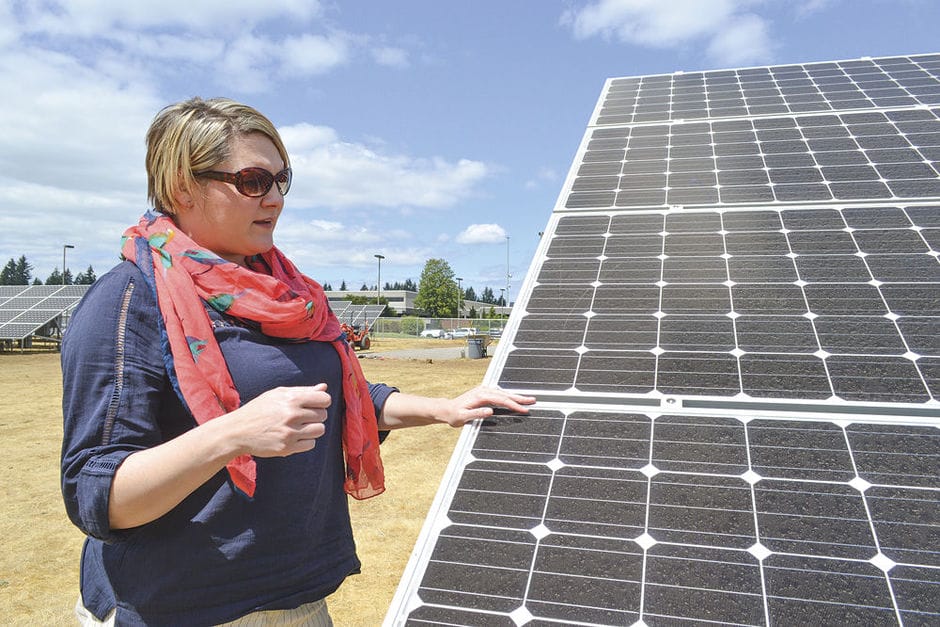 Clark community solar project goes online